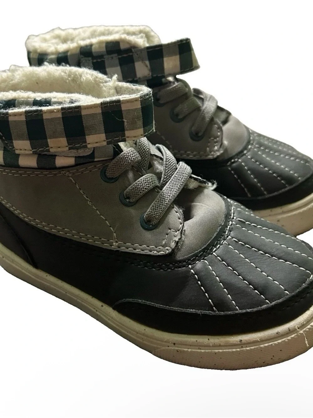 Toddler Ankle Snow Boots Water Resistant Winter Size 9